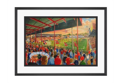 York City FC - Bootham Crescent Stadium Art Print 